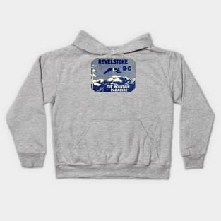 Revelstoke BC Vintage Kids Hoodie